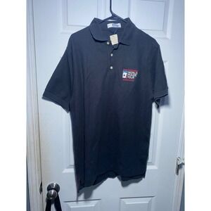 Vintage Mirage World Poker Tour WPT Polo Shirt Mens Small Black Pima Cotton NWT